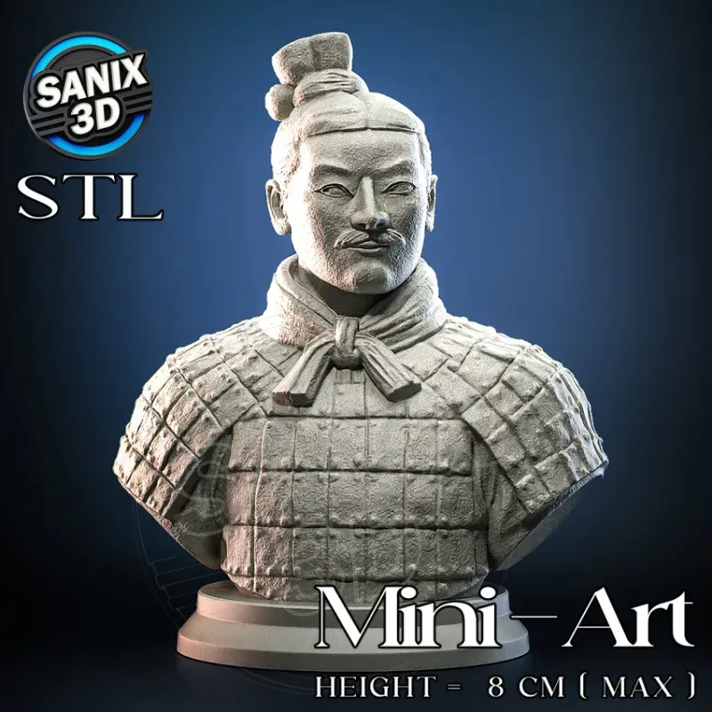 Mini-Art / Terracotta Army - Qin dynasty artisans ( STL File )