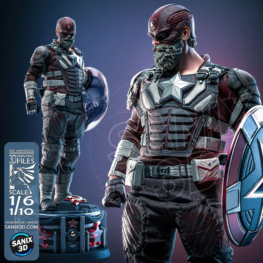 Red Guardian - 3D Printing Files Red Guardian - 3D Printing Files