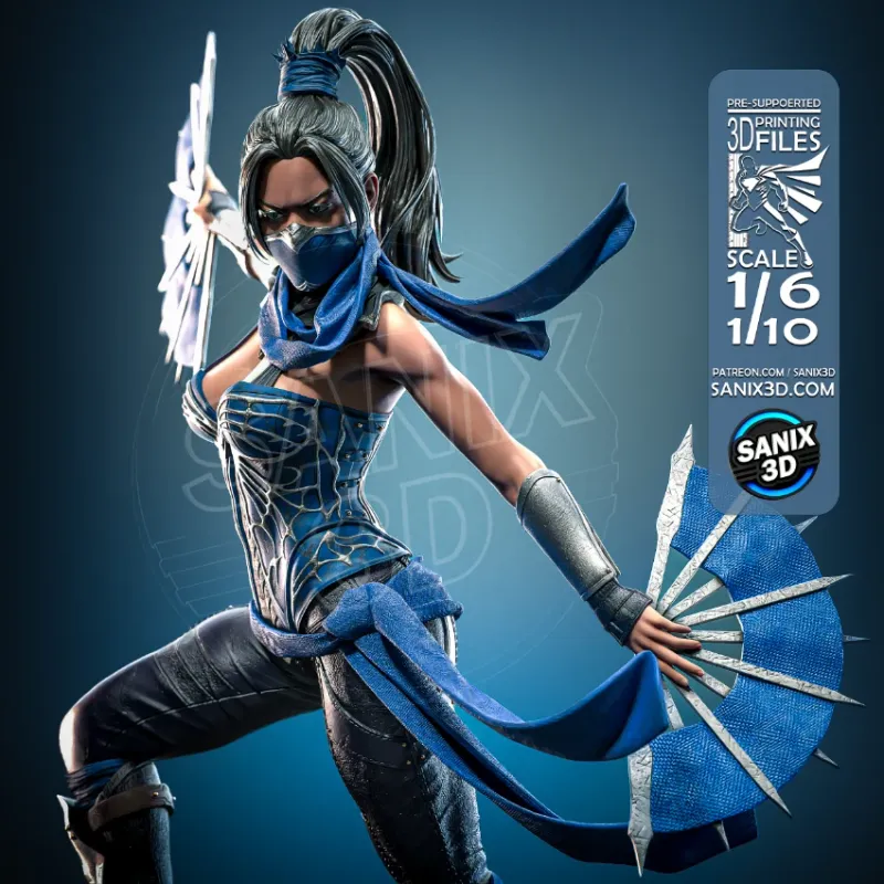 KITANA ( MK ) – 3D Printing Files
