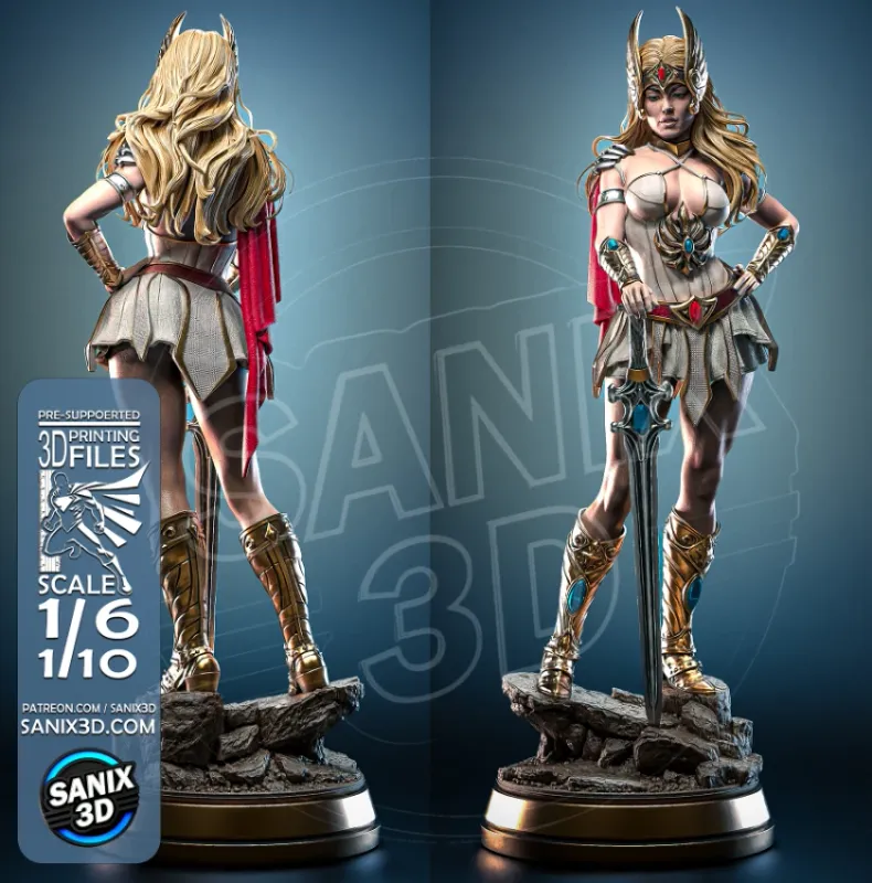 She-Ra ( Princess of Power ) - 3D Printing Files