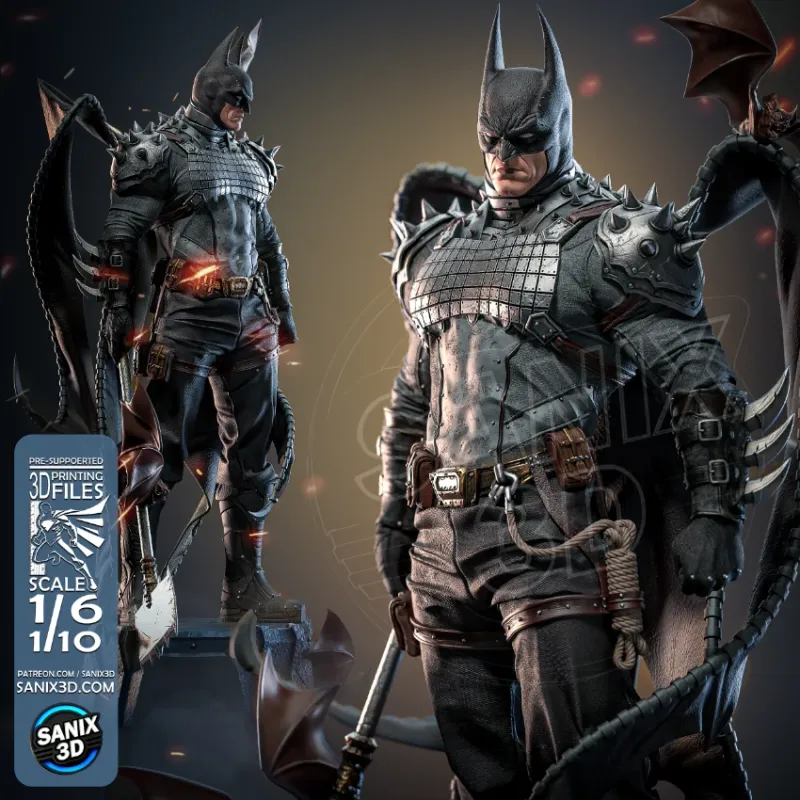 BATMAN ( Absolute ) - 3D Printing Files BATMAN ( Absolute ) - 3D Printing Files