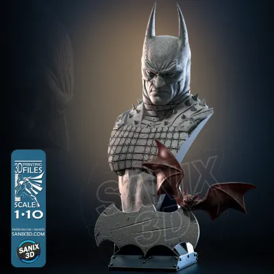 BATMAN ( Absolute ) Bust - 3D Printing Files