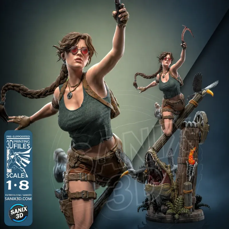 Tomb Raider: Legacy of Atlantis / 3D Printing Files Tomb Raider: Legacy of Atlantis / 3D Printing Files