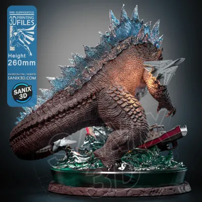 ​GODZILLA - 3D Printing Files
