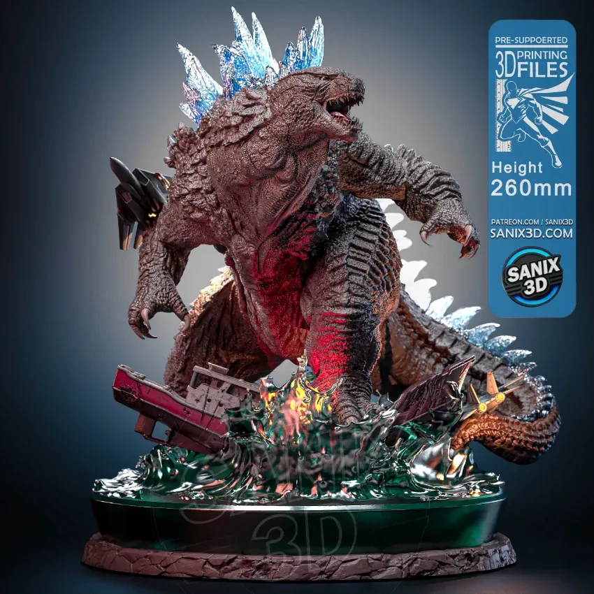 ​GODZILLA - 3D Printing Files