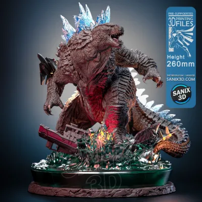 ​GODZILLA - 3D Printing Files