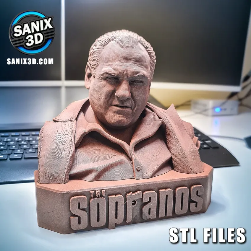 The SOPRANOS ( bust ) - STL Files