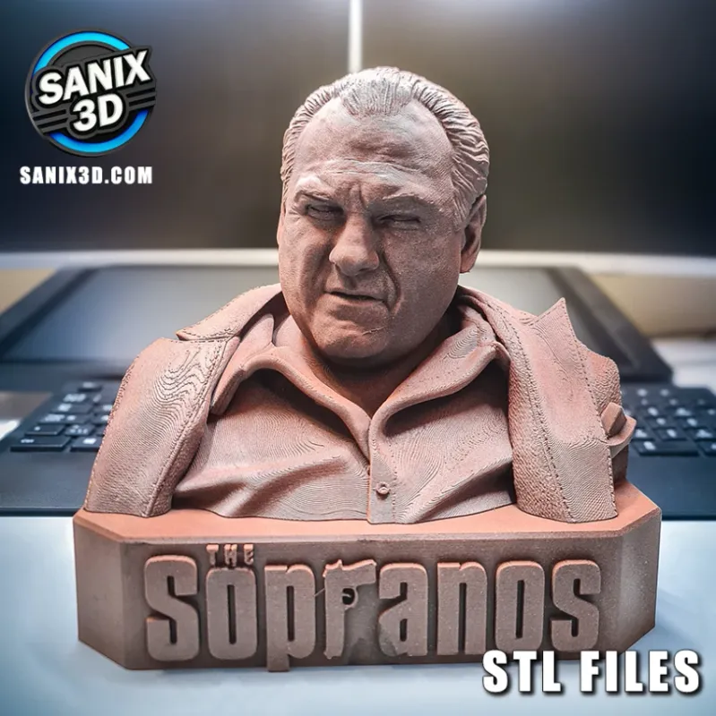 The SOPRANOS ( bust ) - STL Files