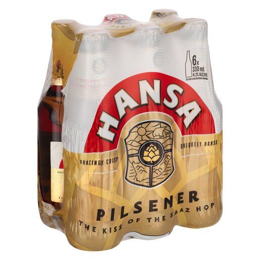 Hansa Pilsner 330ml 6 Pack