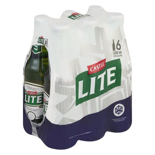 Castle Lite 330ml - 6 Pack