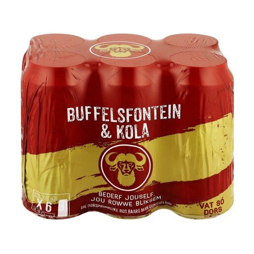 Buffelsfontein &amp; Kola 440ml CAN - 6 Pack