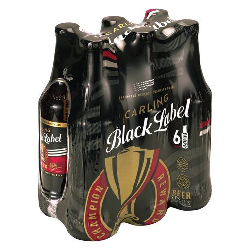 Carling Black Label 330ml - 6 Pack