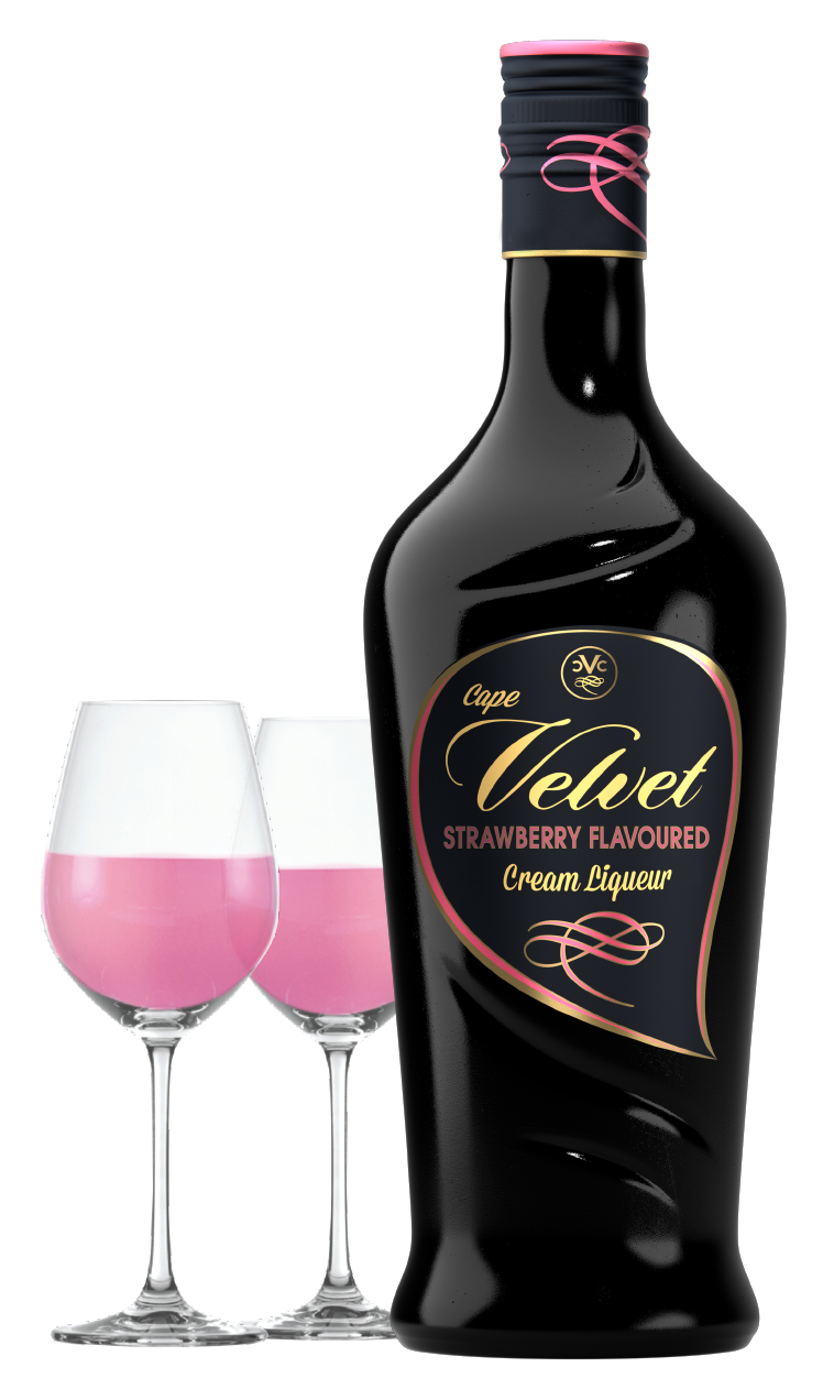Cape Velvet Cream Strawberry 750ml