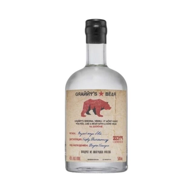 Sugarbird Granny&#39;s Bear Vodka 500ml