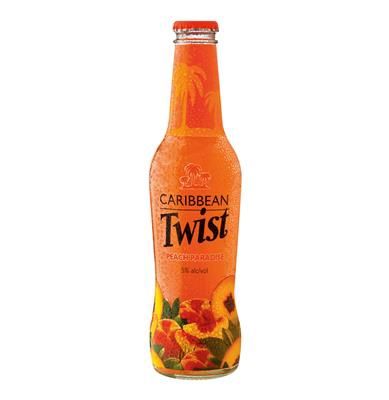 Caribbean Twist Peach Paradise 275ml 6 pack