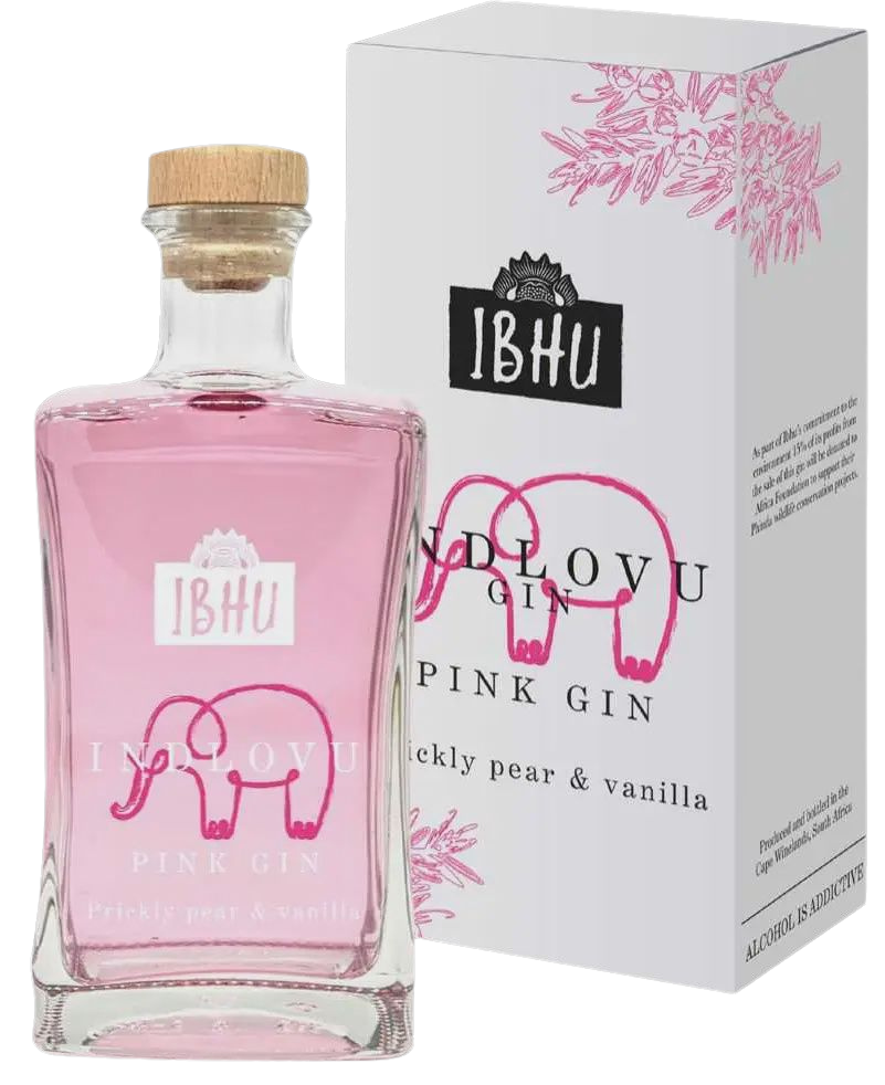 Indlovu Pink Gin 750ml