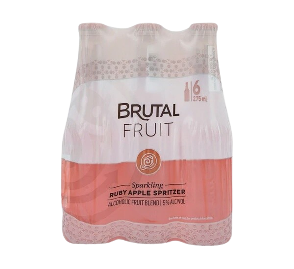 Brutal Fruit Ruby Apple 330ml - 6 Pack