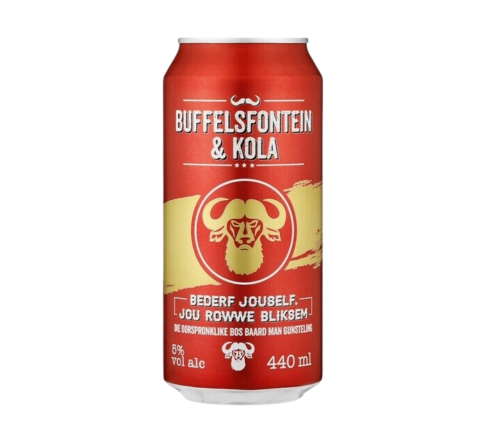 Buffelsfontein &amp; Kola 440ml CAN - 6 Pack