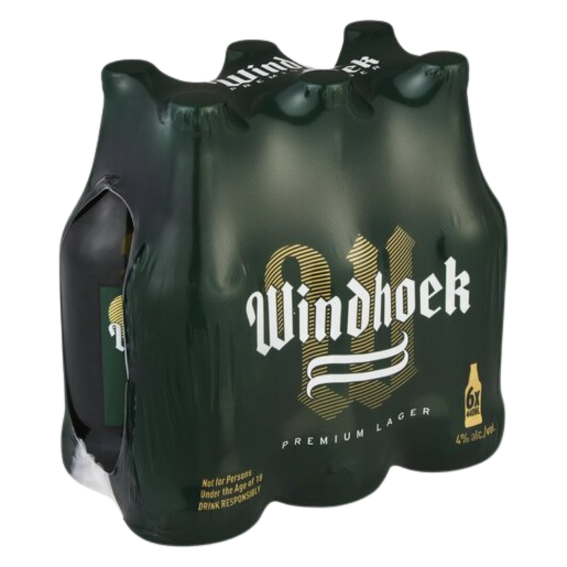 Windhoek Lager 440ml - 6 pack