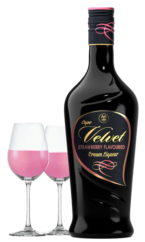 Cape Velvet Cream Strawberry 750ml