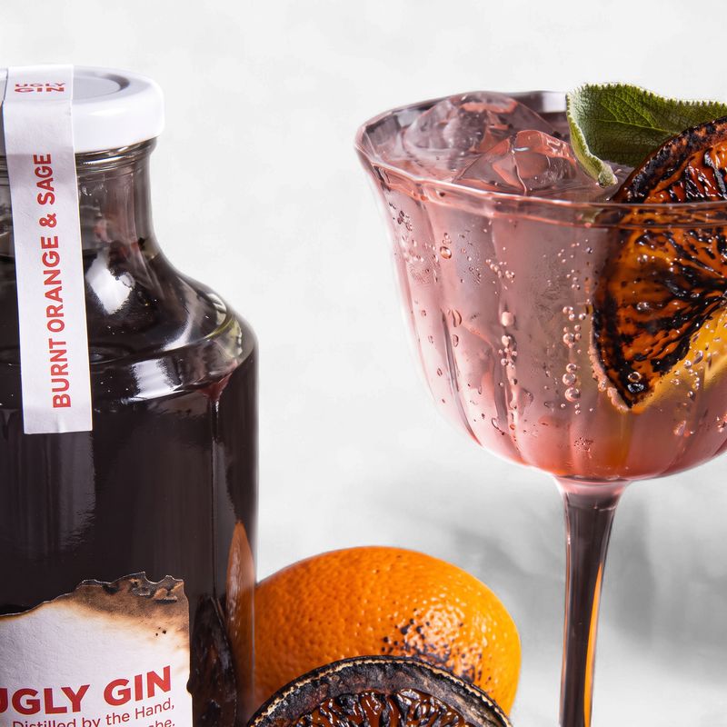 Sugarbird Ugly Burnt Orange &amp;Sage Gin 500ml