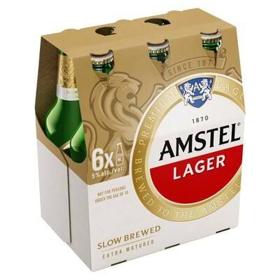 Amstel Lager 330ml - 6 pack