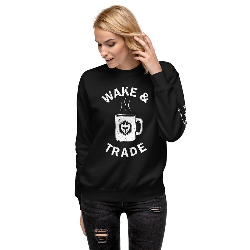 Warrior Trading Wake and Trade - Unisex Fleece Pullover 