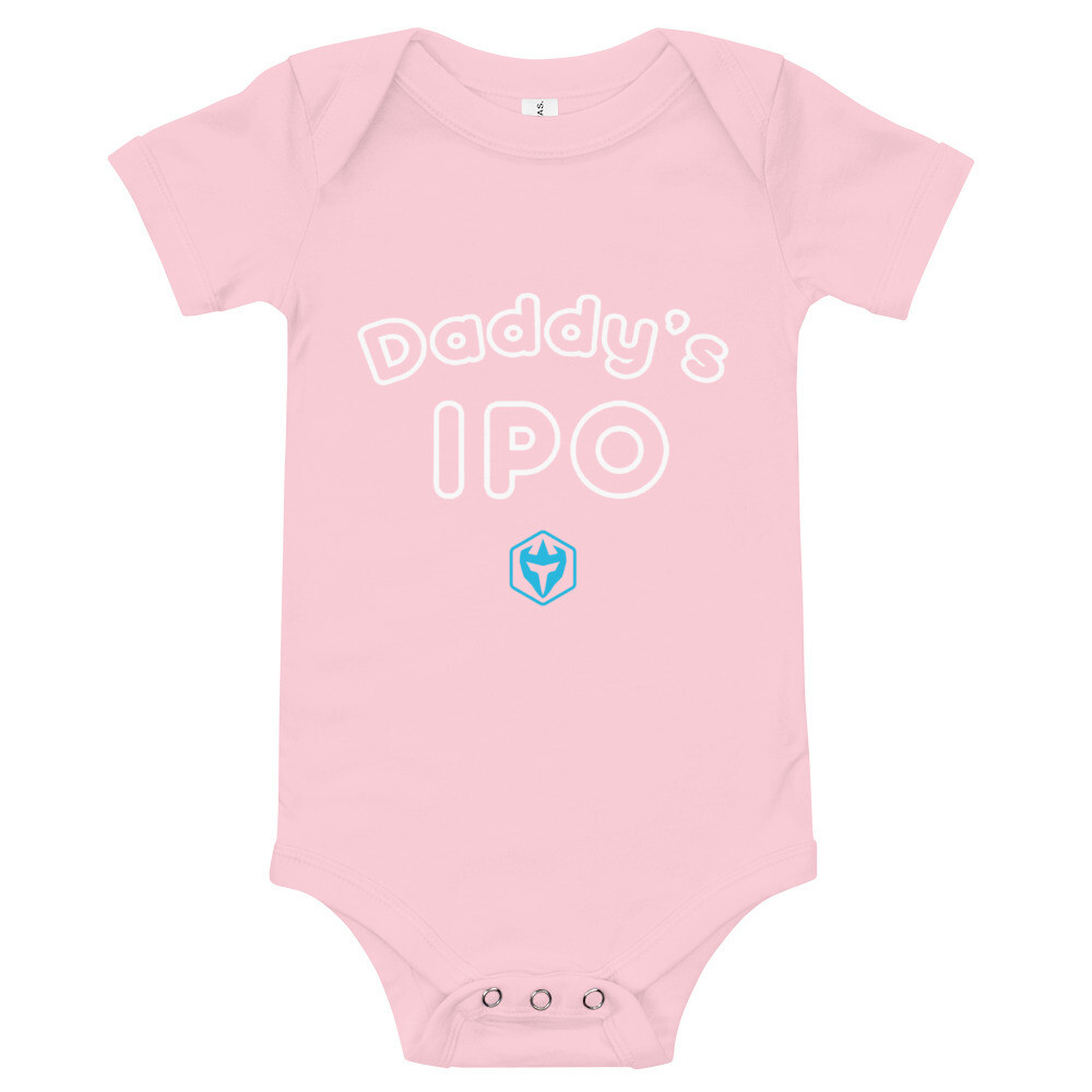 &quot;Daddy&#39;s IPO&quot; Baby One Piece