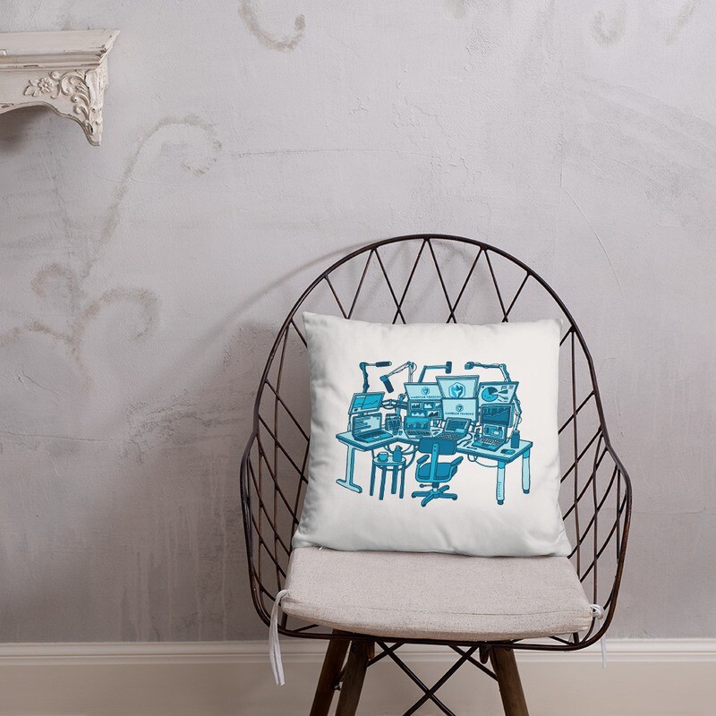Trading Station - Basic Pillow