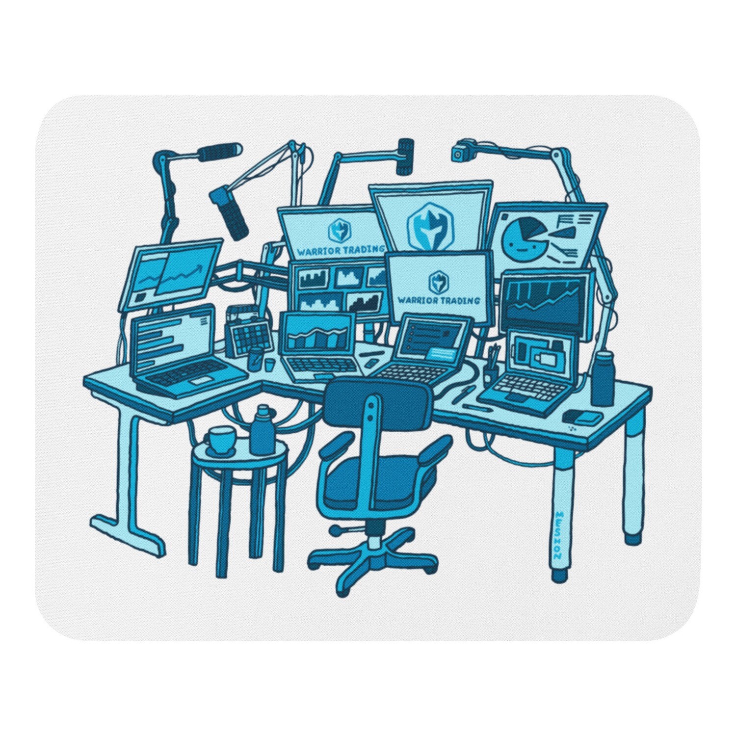 WT Trading Station - Mouse pad
