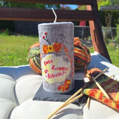 Kerzen mit Sprüchen