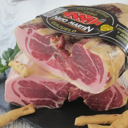 Paleta de Cebo ibérica deshuesada pelada Guijuelo (sobre 2.500kg.)