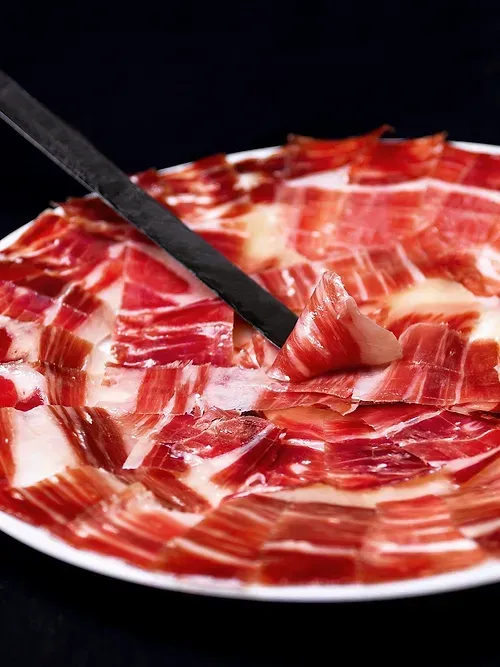 Paleta ibérica bellota 100% Extremadura a cuchillo 100 gr