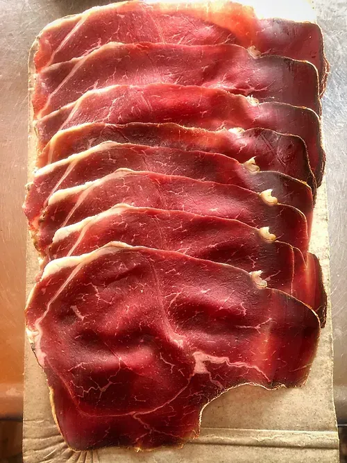 Loncheado 100 gr Cecina de León D.O Santa Cruz de Montes