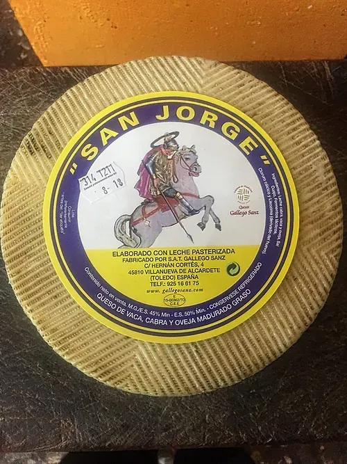 Cuña 300 gr Queso Manchego San Jorge