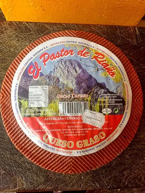 Cuña 0.300 gr Queso Cabra León El pastor de Riaño