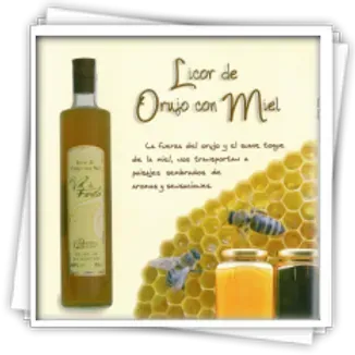 Licor de orujo de Miel Val de Farelo