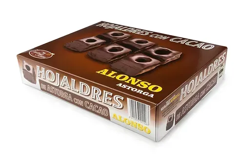 Hojaldres Con Cacao 400 grs.