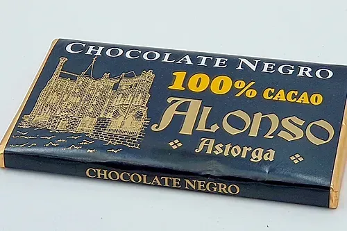 Chocolate NEGRO 100% CACAO 150 GR.