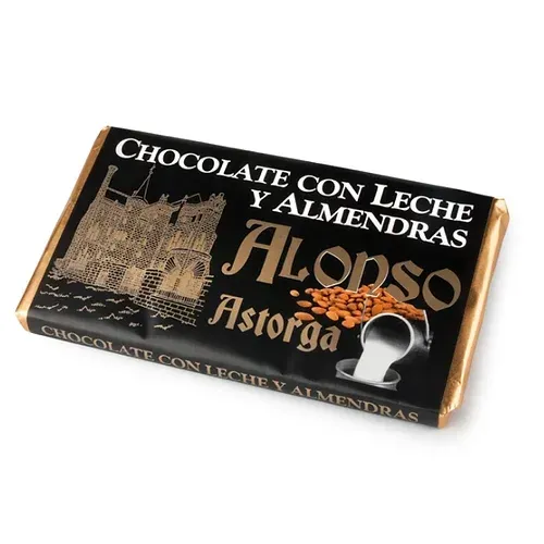 Chocolate Con Leche y Almendra 150 grs.