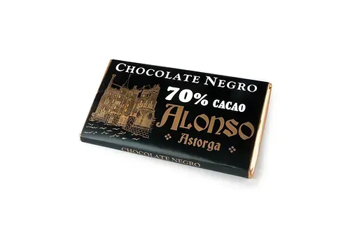 Chocolate negro puro 70% Alonso