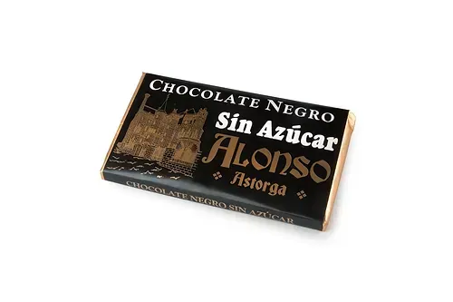 Chocolate negro sin azúcar Alonso