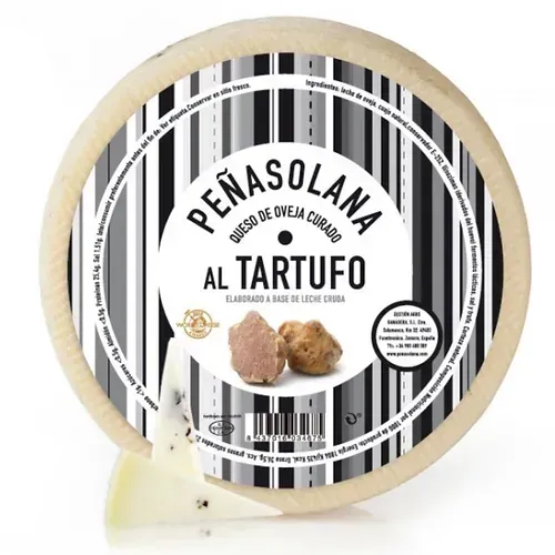 Media pieza Queso de oveja Peñasolana curado al Tartufo Zamorano 1.400 kg