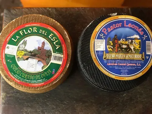 Pack ofertas quesos leon : oveja curado + semi mezcla 5.500 kg entre los 2