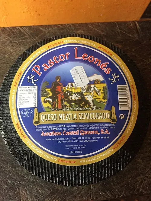 Queso León semicurado "Pastor Leones" 2.700 kg