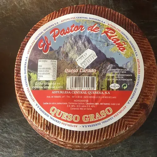 Queso Cabra León El pastor de Riaño 2.500 kg