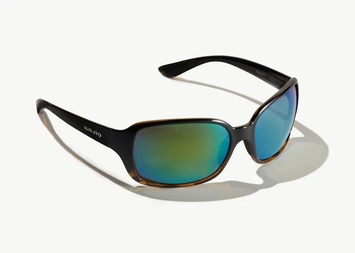 Balam, Color: - Black/Tort Split Gloss, Size: Green Mirror Glass