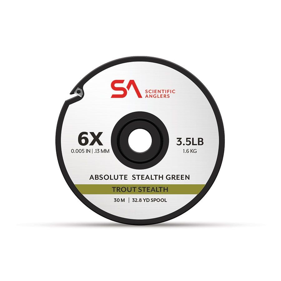 SA Absolute Trout Stealth Tippet, Size: 5x