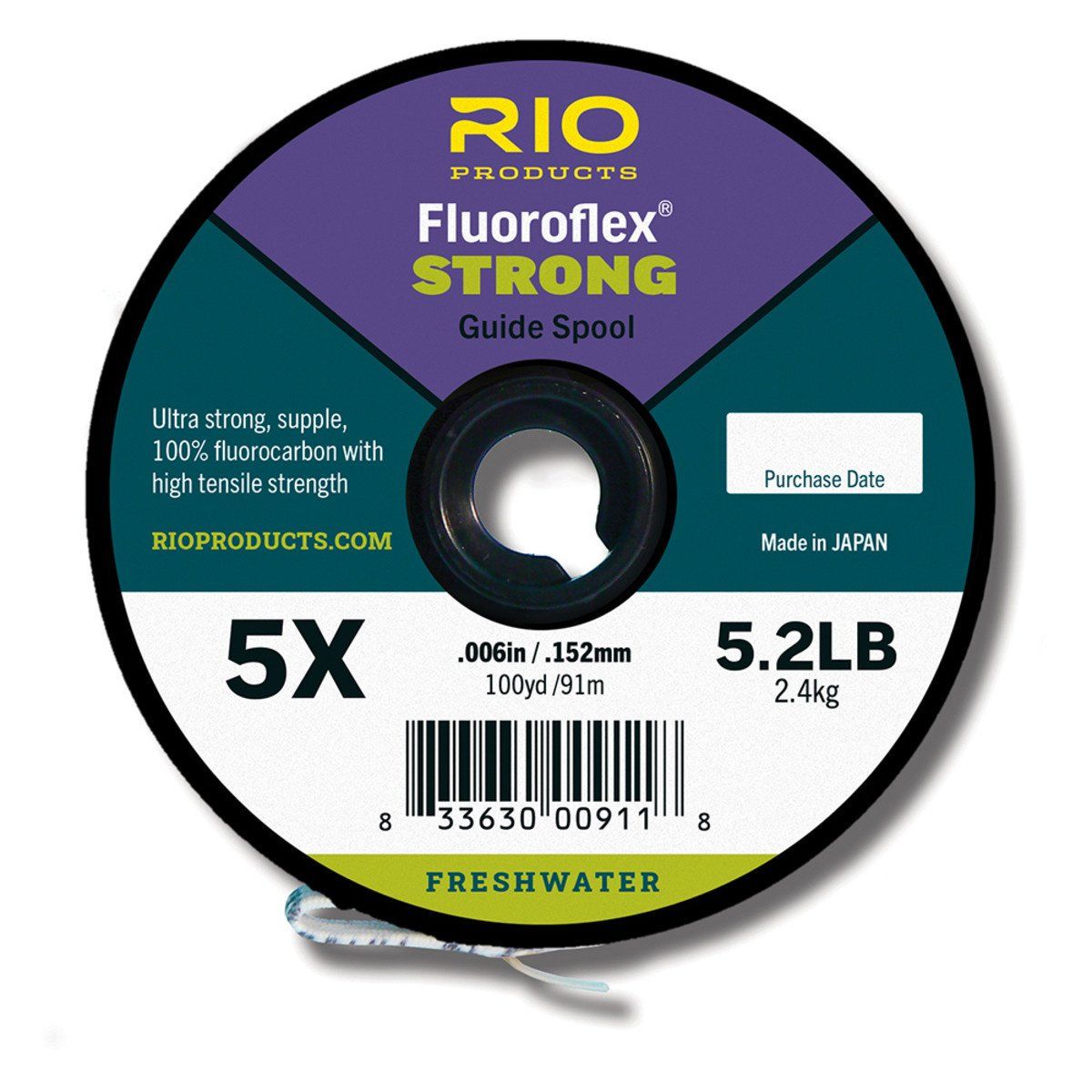 Rio Fluoroflex Strong Tippet, Size: 7x