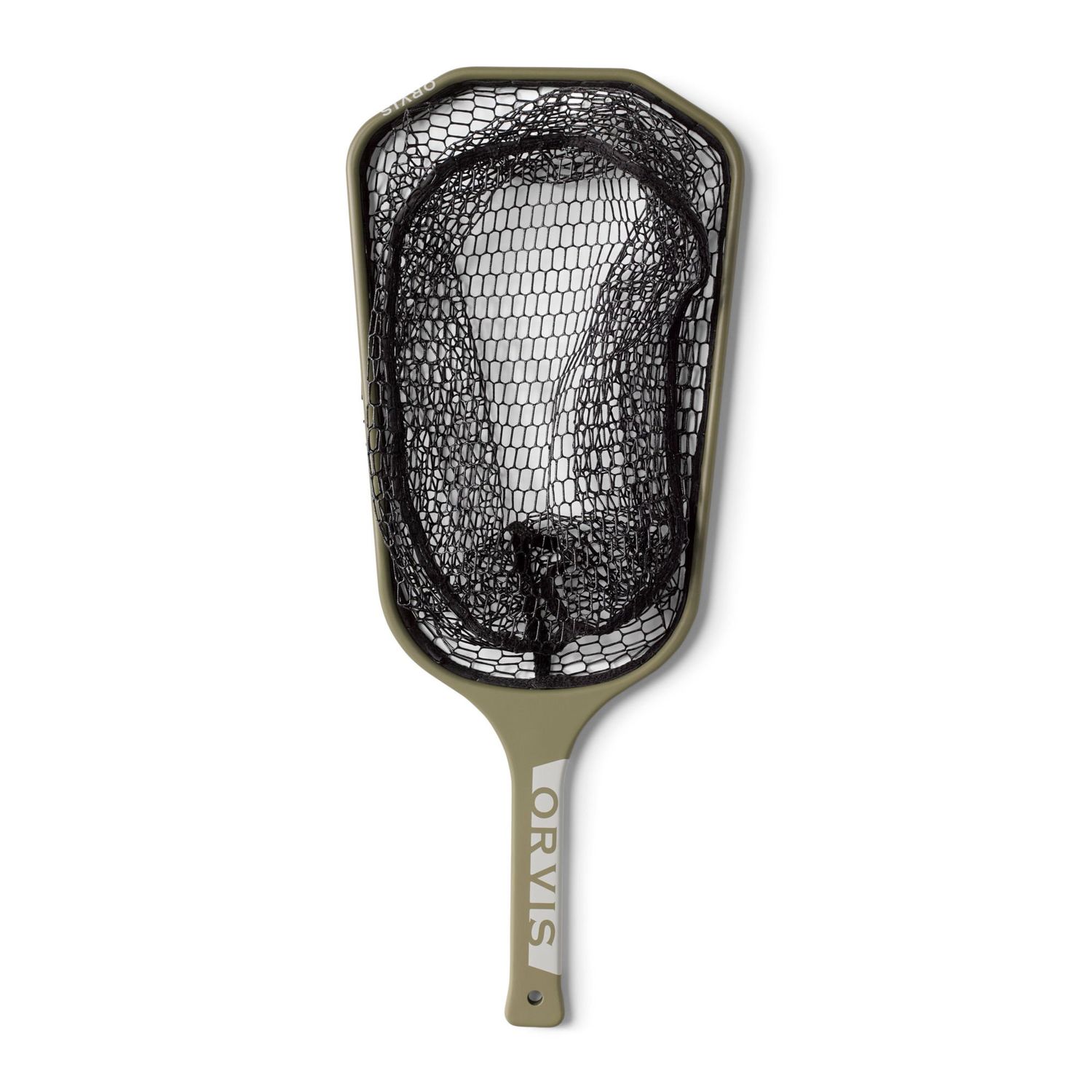 Orvis Wide Mouth Hand Net, Color: - Dusty Olive